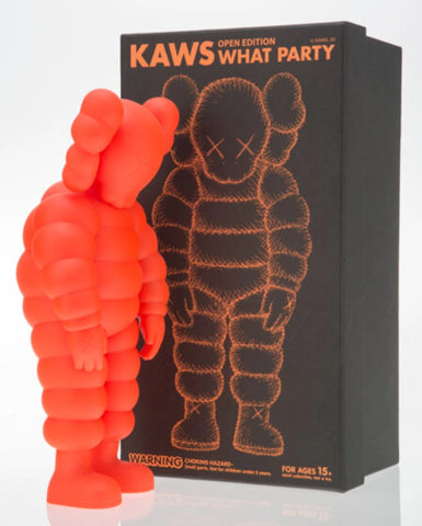 Kaws What Party Figure Orange