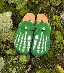 Octavious Marks Green Clogs