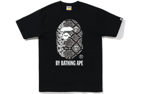 Bape Snake By Bathing Ape Tee Black Grey