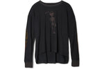 Gallery Dept. Born to Die Thermal L/S T-shirt Black