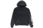 Gallery Dept. Flames Hoodie Black