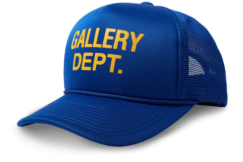 Gallery Dept. Logo Trucker Hat Royal Blue/Yellow
