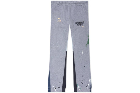 Gallery Dept. Painted Flare Sweat Pants Heather Grey