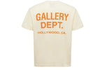 Gallery Dept. Souvenir T-Shirt Cream/Orange