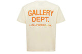 Gallery Dept. Souvenir T-Shirt Cream/Orange