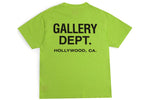 Gallery Dept. Souvenir T-shirt Lime Green