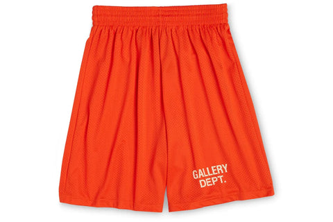 Gallery Dept. Studio English Logo Gym Shorts Orange