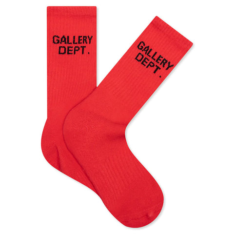 GALLERY DEPT. CLEAN SOCKS - RED