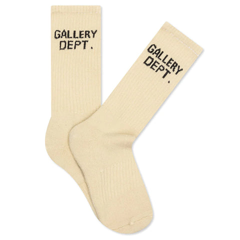 GALLERY DEPT. CLEAN SOCKS - CREAM