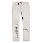 Gallery Dept. Fuck Face Denim White