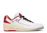 OFF-WHITE X AIR JORDAN 2 RETRO LOW SP 'WHITE VARSITY RED'