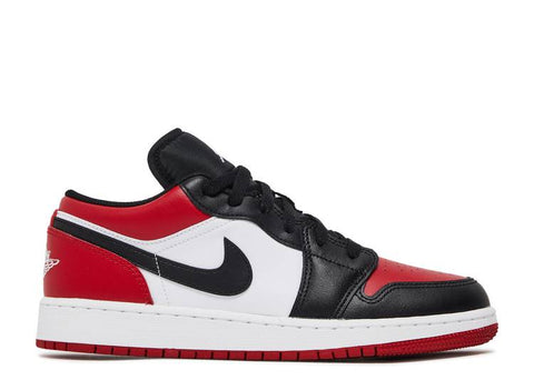 AIR JORDAN 1 LOW GS 'BRED TOE'