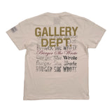 Gallery Department Burger She Wrote Short Sleeve Tee Shirt White